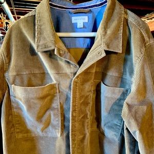 Sun + Stone men’s corduroy button down long-sleeved shirt Size XL
